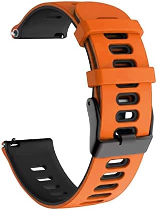 Bedcy Silicone Watch Strap Watch Band para Garmin Veun/Venu2 Plus Vivoactive 3 Forerunner 245 645 Pulseira de pulseira