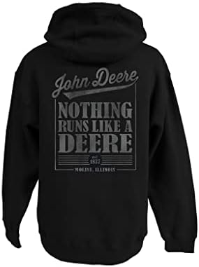 John Deere Black Fleece Sweetshirt Nada funciona como um Deere