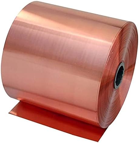 Folha de cobre de placa de latão Rolos de bobina de cobre de cobre roxos de cobre de espessura da indústria de diy 0,5