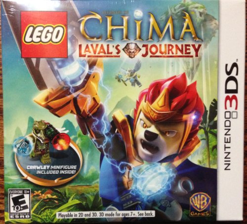 Jornada de Chima Laval com Minifiguração de Crawley - Nintendo 3DS