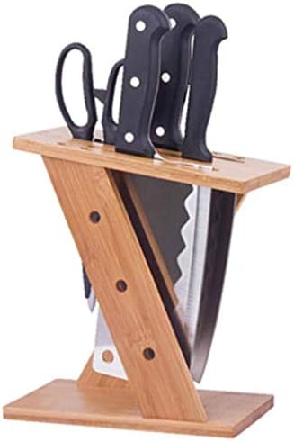 Klhdgfd Kitchen Knife Rack - Knife Solder Kitchen Rack Rack Rack Rack Rack de estampa de cozinha de cozinha