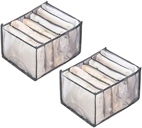 Guolarizi Box Mesh Trouser Storage Drawer Storage Roupes Bag Box Compartamento de compartimento doméstico e limpeza e