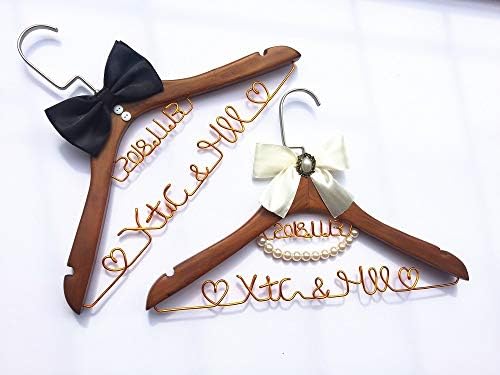 Loveyourlife2015 Cabineiro de casamento, presente para noiva, cabide de vestido de dama de honra, cabide de noiva, cabide personalizado, cabide personalizada
