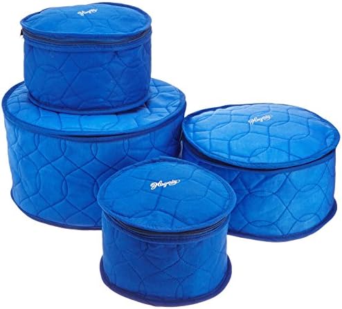 Hagerty Plate Saver Storage, conjunto de 4, azul