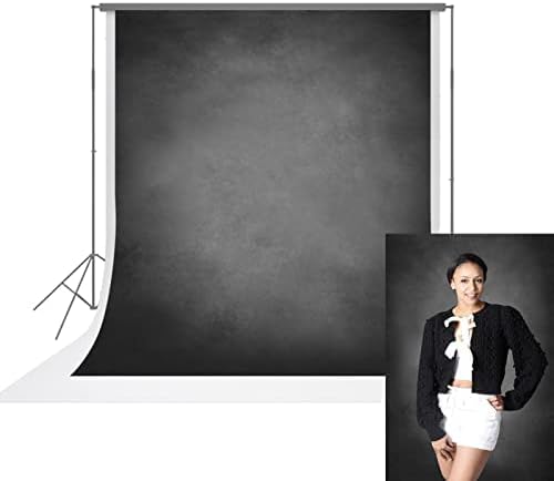 URCTEPICS 8x8ft Microfiber Gray Retrato Casta Castagem da tela fotográfica abstrata abstrato de fotografia cinza