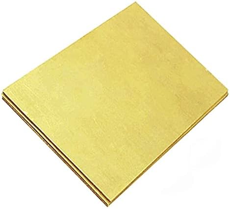Lieber Iluminação Metal Folha de cobre Folha de cobre puro Folha de latão de 5 mm, 300 mm × 300mm cortes Prime Quality