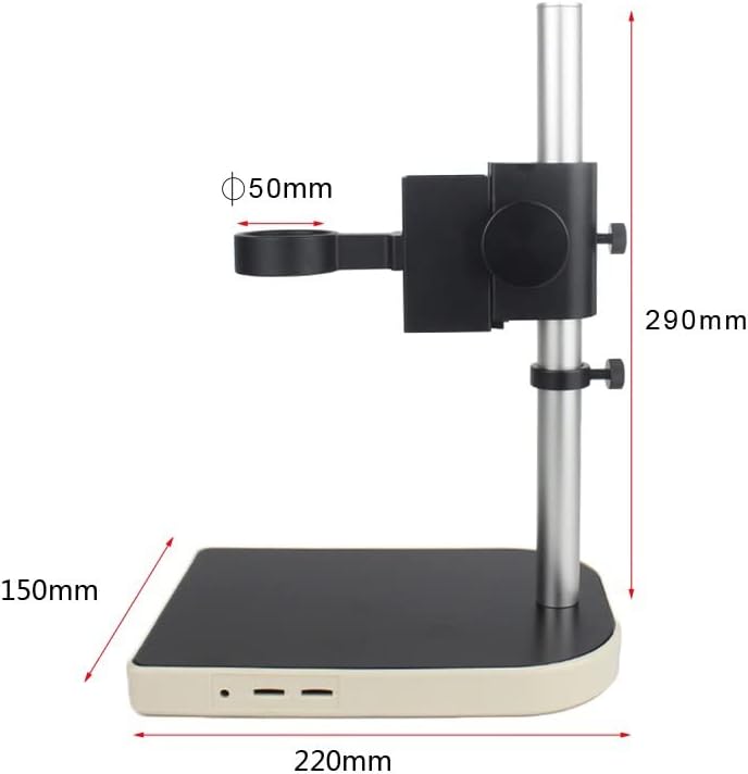 Acessórios para microscópio Alumínio de alumínio Focuss Supass 40mm 50mm para USB Video Microscope Camera Labor