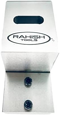 Rahish Tools Casta Iron Z Placa de ângulo do tipo para montar Mini Slide de fresagem vertical para operação de moagem instantânea na máquina de torno