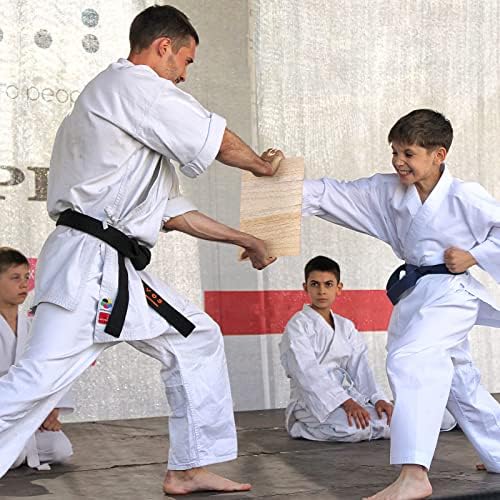 Veemon Wooden Karate Breaking Board: 10pcs 0,3cm Profissional Breakable Taekwondo Board Board Board Acessório de Treinamento de Artes