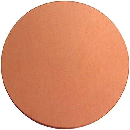 Folha de disco de cobre de placa de latão Materiais de círculo redondo de alta pureza Ferramentas de corte de rebitagem
