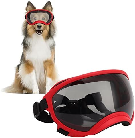 Óculos de cães de Vgeby, óculos de sol à prova de vento à prova de vento à prova de poeira, óculos de segurança para