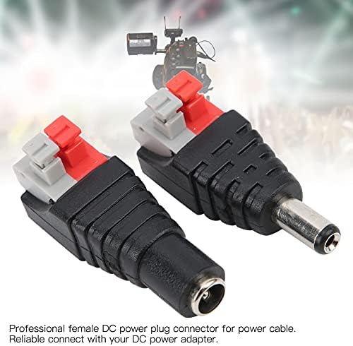 Adaptadores de energia Plug, melhor Protection Power Connector de bom contato Desempenho Materiais de plástico para luz LED para