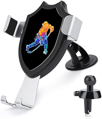 Hóquei Player Player Interior Phone Mount Air Vent Clip Peller celular Ajustável para smartphone