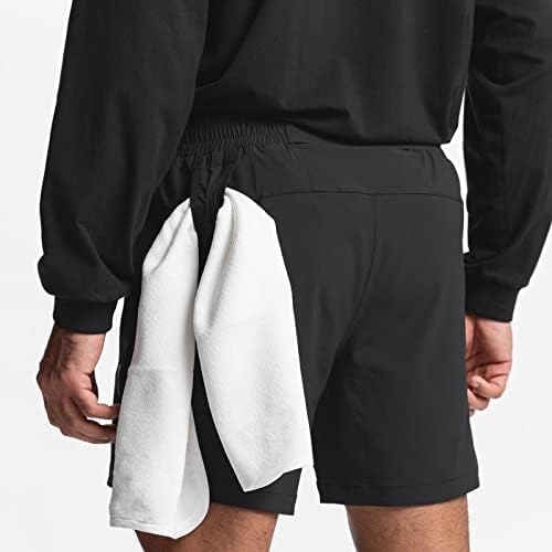 Prenda de 5 polegadas shorts homens, shorts masculinos de 5 de ginástica rápida de ginástica seca shorts para homens com bolsos