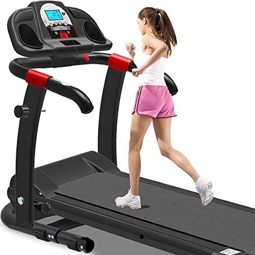 SHKI Small Treadmill Home Triadmill Modelos, Mini Ultra-Quiet-Quaching Treadmill de Mini-Função, equipamento de fitness