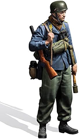 ETRIYE 120MM 1/16 Modelo de soldado de resina Modelo da Segunda Guerra Mundial ASSUTO HUMANO MODELO DE CARACTADORES DIAGEM DO EXÉRCITO ALERMANO Kit // D078p