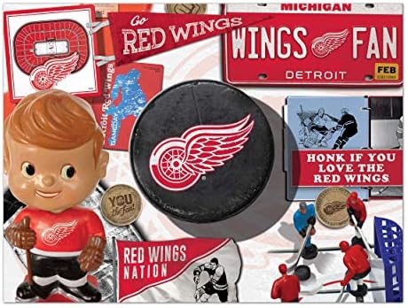 Youthefan NHL Detroit Red Wings Retro Series Puzzle - 500 peças