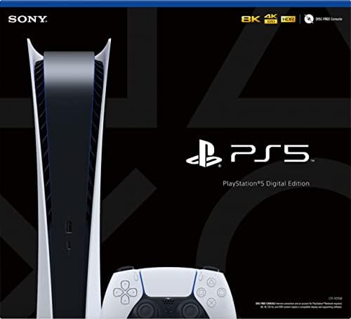 Sony PlayStation 5 Digital Edition PS5 Console. -