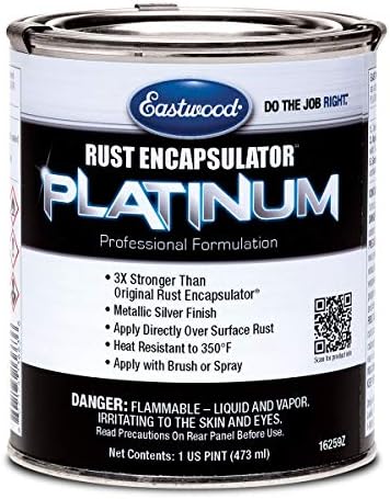 Eastwood Rust Encapsulsulsulsulsull Platinum Galle | Alumínio resistente a UV Alumínio preventivo do revestimento preventivo | Fácil