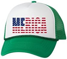 Funny Trucker Hat America Merica Baseball Cap retrô vintage patriótico EUA Flag America