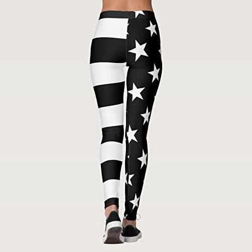 American Flag Leggings Controle American Bandeira Americana Legging Ultra Soft Soft Athletic Workout Lifting Yoga
