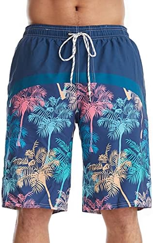 Shorts de tábua do BMISEGM para homens nadar rapidamente secagem solta padronização de faixas de surf moda de moda casual maiô