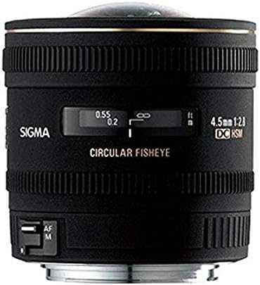 Sigma 4,5 mm f/2.8 Ex DC HSM Circular Fisheye Lens para câmeras Sony Alpha Digital SLR