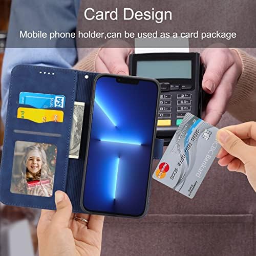 Caixa da carteira de flip de telefone Compatível com o iPhone 13 Pro Max 6.7inch Wallet Case, para iPhone 13 Pro Max 6.7inch