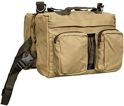 Zhying Dog Mackpack Arnness, alta capacidade, bolsa de sela de mochila leve com dois bolsos, para camping de viagens