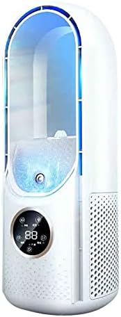 Ventilador de condicionador portátil, ventilador folhas portátil Timers multifuncionais de economia de energia refrigerador