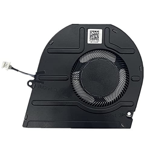 Substituição do Quetterlee Novo ventilador de resfriamento de CPU para Laptop para Dell Inspiron 5425 5420 Série 05V75Y DFS5K12114464J FPA9 BN8507H5H-000P 023.100QB.0011 DC5V 0.4A Ventilador