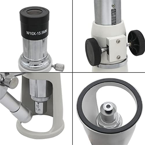 Gretd Portable 100x Mini Jóias Microscópio Microscópio Monocular com Gradiente