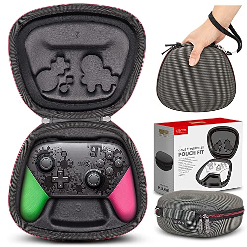 Caixa do controlador de comutação SISMA Compatível com o controlador Nintendo Switch Pro, Travel Secretioning Controller