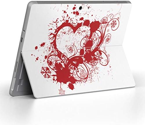 capa de decalque igsticker para o Microsoft Surface Go/Go 2 Ultra Thin Protetive Body Skins 000251 Ilustração do coração