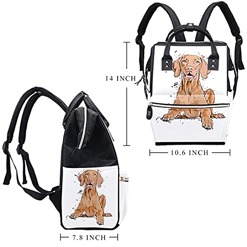 Dog Beagle Retrato Animal Frela -Tote Bags Modinha Modinha Mochila Grande Capacidade Bolsa de Enfermagem Bolsa de