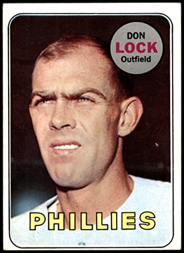 1969 Topps 229 Don Lock Philadelphia Phillies VG/Ex Phillies