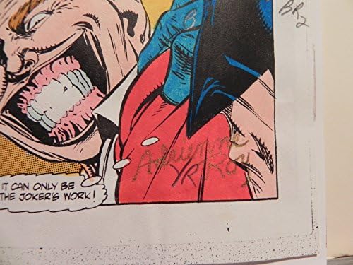 Detective Comics Anual 16 Darkness in Production Art Signado A.Roy PG21