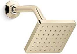 Kohler 24805-AF K-24805-AF SHOWHEAD DE FUNÇÃO DO FUNCIONAL DE FUNÇÃO, 2,5 GPM, VIBRante ouro francês