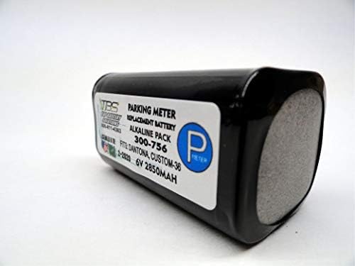 4pc Dantona 300-756, Substituição de bateria do medidor de estacionamento personalizada-36