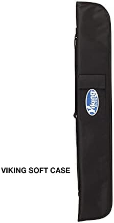 Viking Valhalla Pool Cue Case, capa de piscina macia com alça de ombro, caixa de bilhar, suporte da piscina, acessórios para mesa