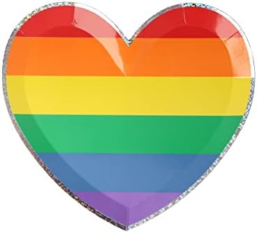 Meri Meri Rainbow Heart Small Placas