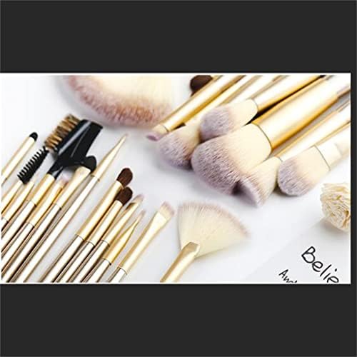 N/A Brushes de maquiagem de 24 anos define um conjunto de cabelos de animais de escova de sombra para os olhos do pincel de maquiagem (cor: a, tamanho