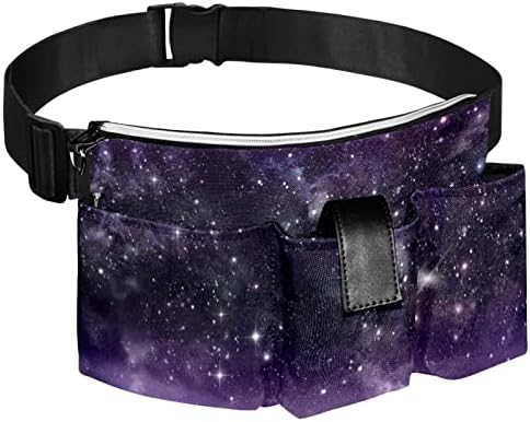 Space Galaxy Purple Universe Running Belt, Cinturão de exercícios para CARTÃO DE PASSAPORTO DO PASPOLADO PHELE