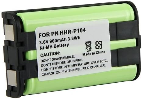 1 X Empire, Bateria de telefone sem fio 3,6 volts, Ni-MH 850mAh-Substituição para Panasonic HHR-P104