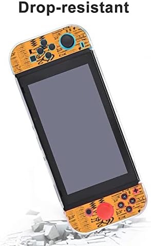 Ancient Egypt Clipart Compatível com Caixa de proteção fofa de Switch, capa impressa ancorável para Nintendo Switch e Joy-Con
