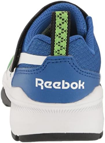 Reebok Igual Fit Adaptive Running Shoe, Black/Vector Blue, 6 Usissex Little Kid