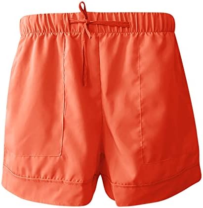 Casual Gym Roupas de ginástica cintura elástica bolso atlético shorts de verão