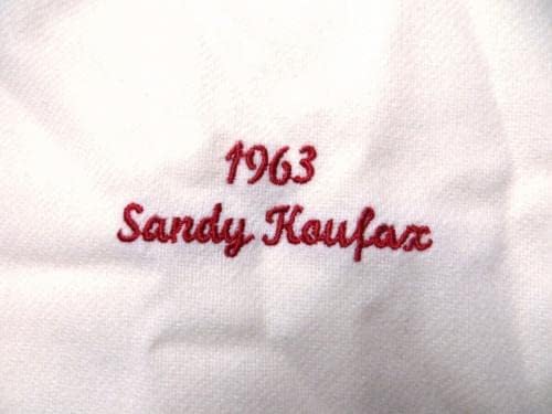 Sandy Koufax autografou Mitchell e Ness Jersey 1963 Dodgers Home MLB JD623892 - Jerseys de MLB autografadas