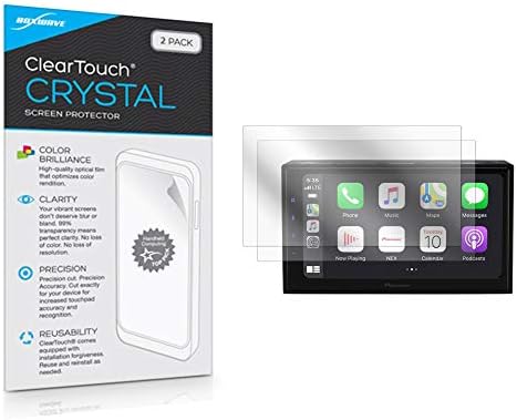 Protetor de tela de ondas de caixa compatível com Pioneer DMH -W4600Nex - ClearTouch Crystal, HD Film Skin - Shields