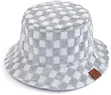 C.C Bucket de algodão impermeável reflexivo holografatic chapé